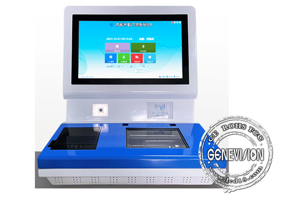 Dispositivo de reconhecimento óptico de caracteres OCR Display de reconhecimento de cartão de identificação de passaporte touch screen para hospital de aeroporto aduaneiro