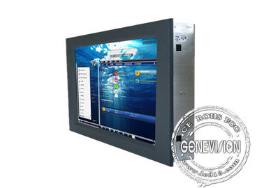CE exposição toda do Lcd do tela táctil de 15 polegadas multi em um uso interno completo de Hd