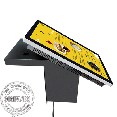 15.6 polegadas Touch Payment Kiosks Self-service biblioteca kiosque Montado Display