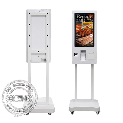 24 polegadas 32 polegadas auto-serviço quiosque toque pagamento restaurante máquina de encomenda