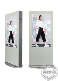 Exposição exterior livre do LCD do tela táctil do Signage da posição IP65 completamente Digitas com brilho alto