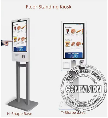 10 pontos de tela de toque Kiosk WiFi habilitado com Android ou Windows System