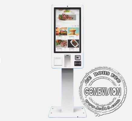 Restaurante de fast food Terminal de autoatendimento Quiosque Encomenda e pagamento de contas Quiosque de impressão