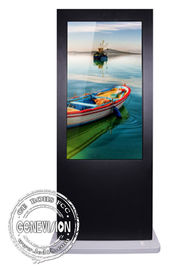86 polegadas IP65 4K Waterproof o tela táctil exterior da folha do Signage PCAP de Digitas com entrada de HDMI