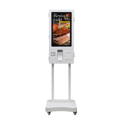 24 polegadas Android 11 Centro Comercial Fast Food Self-Service Pedido Quiosque Técnico Parqueamento Quiosque de Pagamento