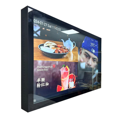 Cinema 55 polegadas de alumínio super fino Dissipação de calor LCD de publicidade ao ar livre em 2000nits