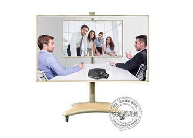 86 do PC interativo de Whiteboard I3 I5 I7 OPS do tela táctil da polegada sistema inerente da videoconferência do orador do microfone da câmera