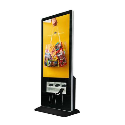 PC todo de 55 polegadas no quiosque da tela do One Touch com estação de carregamento sem fio do telefone celular esperto do telefone celular