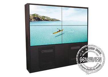 exposição 2 * do LCD da montagem da parede da corrente de margarida 4K posição 2 de 55inch andares