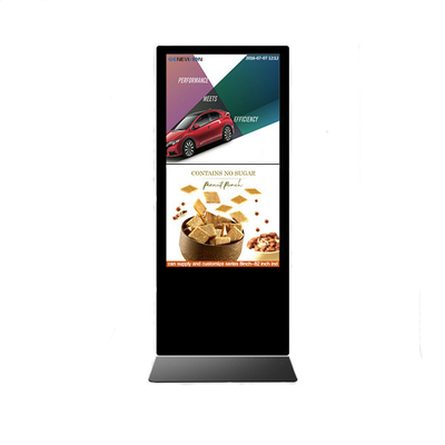55 polegadas Totem IR Touch Screen LCD Quiosque Wifi Digital Signage Sistema Android 7.1