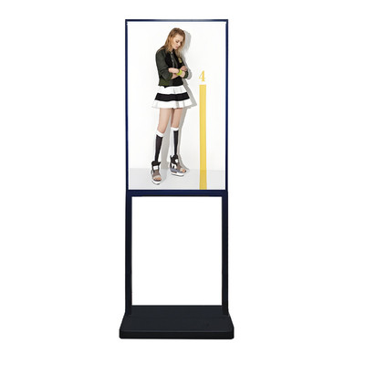 Android 7.1 System 43' Wifi Digital Signage Kiosk para entrada de loja com tela opcional de dois lados
