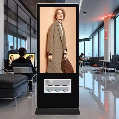 55 polegadas Telefone Celular Quiosque de Carregamento Telefone Móvel Carregamento LCD Digital Signage