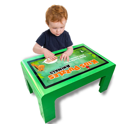 32 43 55 Inch Kids Interactive Game Table Touch Screen Kiosk para crianças