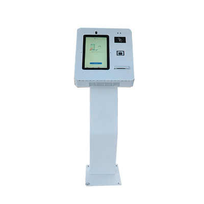 15.6 polegadas Vertical Outdoor Standing Label Printing Self Service Kiosk