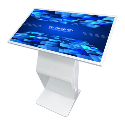 Sinalização Digital LCD com Base K Touch de 32-75 Polegadas com Brilho de 350nits e Android RK 3568