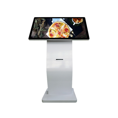 21.5' Android Touch Screen Kiosk - Display interativo de sinalização digital com impressora embutida, jogador comercial em pé