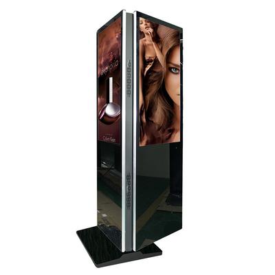 Display Digital de Sinalização Dupla Face de Chão 43