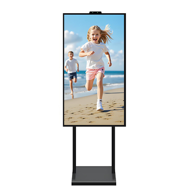 Reprodutor de publicidade LCD de 49 polegadas, sinalização digital Wi-Fi com sistema fotossensível inteligente
