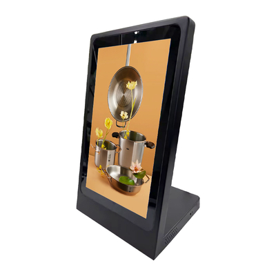 15.6 polegadas Table Top L tipado LCD PCAP Touch Digital Signage Display Portable Touch Screen Menu Monitor para Restaurante e varejo