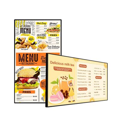 10.1 32 polegadas Small Digital Signage Electronic LED Advertising Screens para Cartão Taxi Bus Elevator Restaurante Café