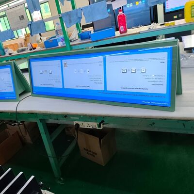 49Display de menu de sinalização digital de 2,5 polegadas para restaurante