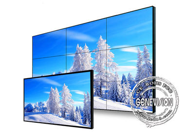 Polegada video Samsung da parede 65 do Signage flexível estreito de Digitas da moldura com manutenção dianteira