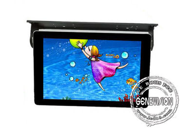 controlo a distância à prova de choque Wifi do LCD Media Player do táxi da montagem do teto do Signage de Digitas do ônibus de 21.5inch Android