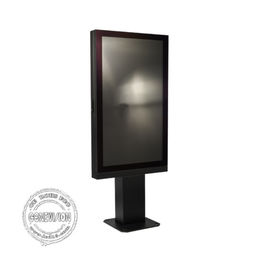 As lêndeas exteriores livres eretas do Signage 2500 de Digitas Waterproof anti UV da cor 4G azul