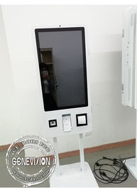 Quiosque terminal 1920 * do alimento do pagamento do serviço de um auto de 32 polegadas definição 1080 com a câmera 5MP