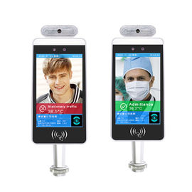 Exposição facial Android do LCD da montagem da parede do reconhecimento painel LCD de 8 IPS da polegada com leitor de IC