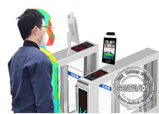 Passagem esperta LCD Sreen do varredor do certificado da UE Digital Covid do controle de acesso da entrada com Android