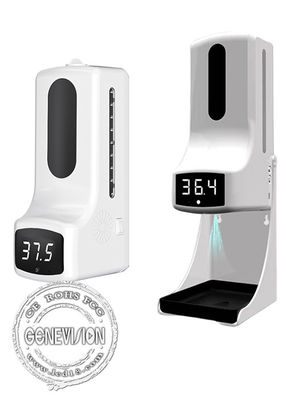Do alarme anormal da temperatura do termômetro de K9 IR distribuidor automático do gel da mão com bandeja da gota