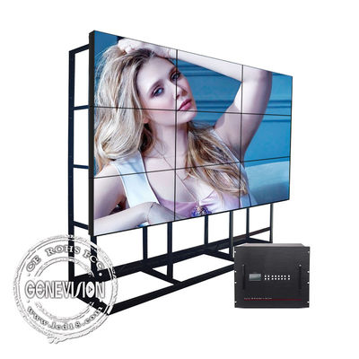 a moldura 500cd/M2 D-LED de 3.5mm FEZ a parede da exposição do LCD
