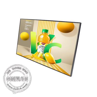 do Signage ultra magro do LCD Digital da resposta 6ms parede video 500cd/M2