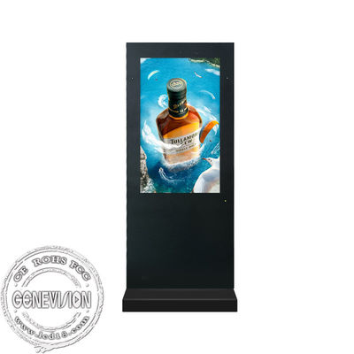 Máquina exterior impermeável da propaganda de 43in 55in UHD LCD