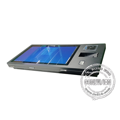 Quiosque pedindo do écran sensível do auto da montagem i3 i5 i7 da parede com ósmio de Windows 10