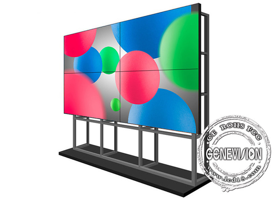 65 parede video do DP Daisy Chain 2x2 LCD da polegada BOE 4K com matriz