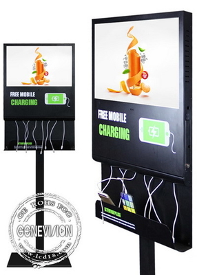 Telefone comercial de 21.5in que carrega o Signage do LCD Digital
