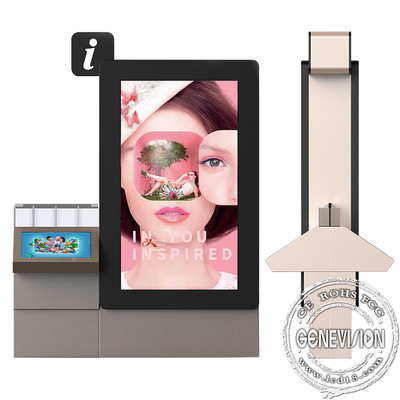 Signage exterior IP65 de Digitas do vidro de 2500cd/m2 AR