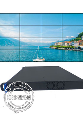 Shell de alumínio FEZ a moldura video da parede 55inch 500cd/M2 3.5mm do LCD