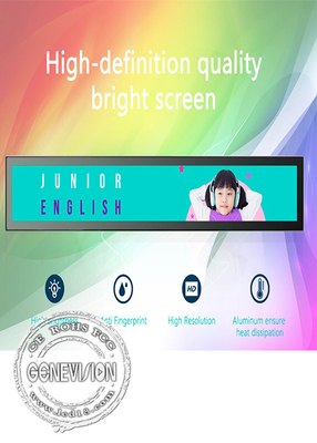 36,6 a barra esticada ultra larga Lcd indica Android magro longo Wifi 700 lêndeas